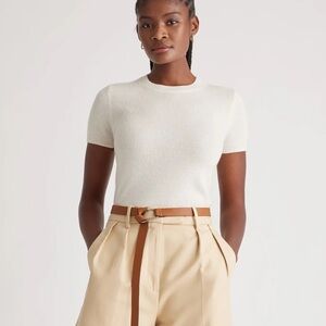 Quince Mongolian Cashmere Tee